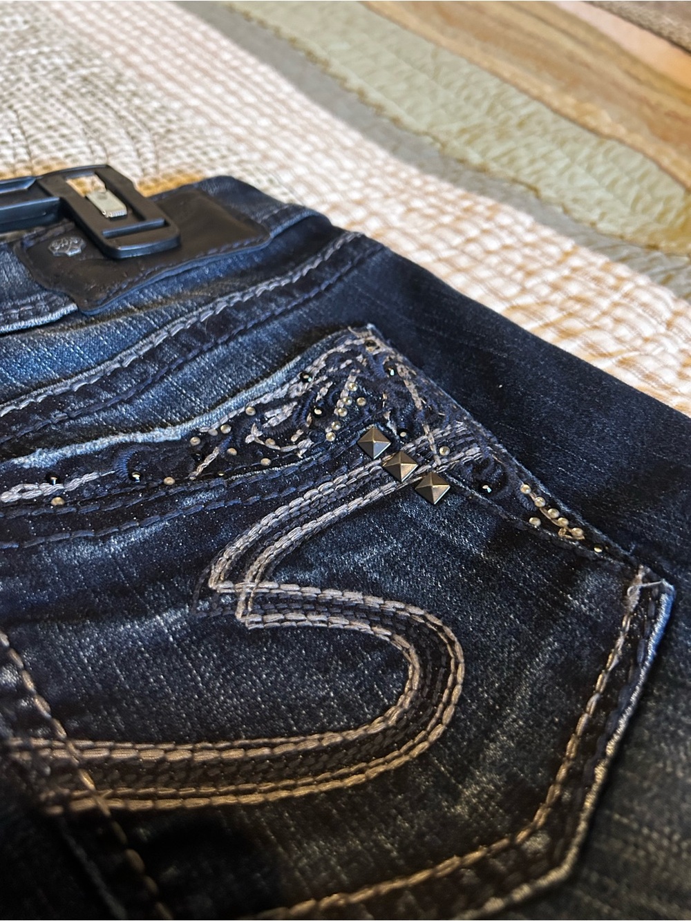 Silver Suki Jeans